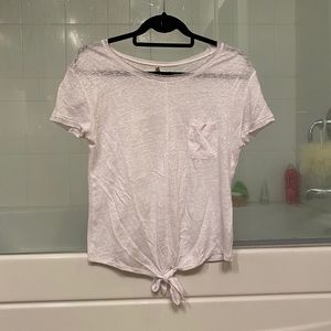 7 for all mankind linen tee - XS